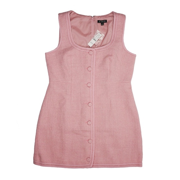 New JCREW $248 Size 14 Sophia Sleeveless Dress in Tweed BY797 - Picture 2 of 4